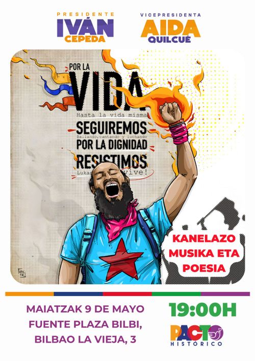 HOMENAJE AL ESTALLIDO SOCIAL COLOMBIANO 