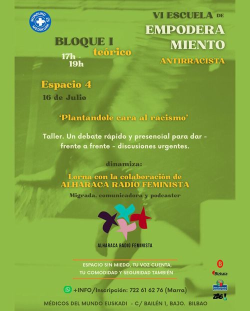 VI ESCUELA DE EMPODERAMIENTO ANTIRRACISTA 