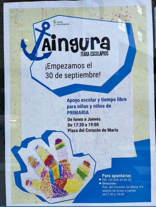 AINGURUA ITAKA ESKOLAPIOS