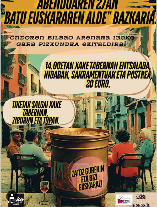 BATU EUSKARAREN BAZKARIA 