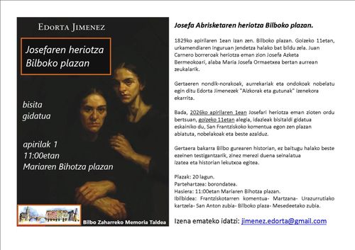 Josefaren heriotza Bilboko plazan
