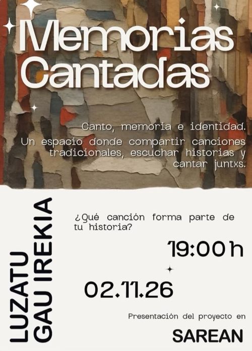 MEMORIAS CANTADAS