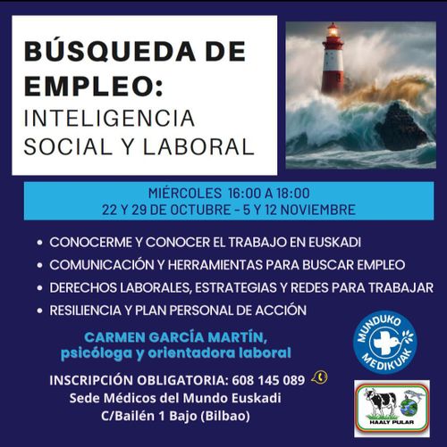 BÚSQUEDA DE EMPLEO: INTELIGENCIA SOCIAL Y LABORAL 