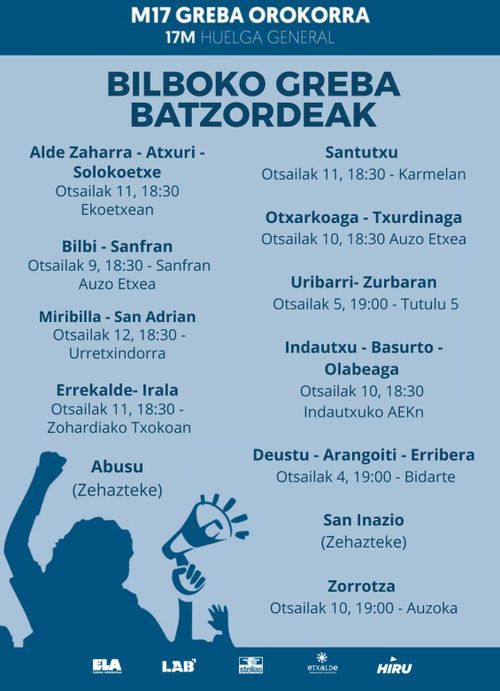 M-17 GREBA OROKORRA AUZOKO BATZORDEA 