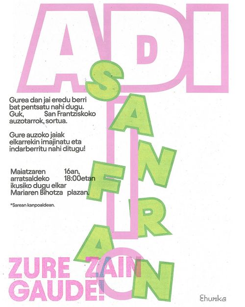 ADI! SANFRAN ZURE ZAIN GAUDE
