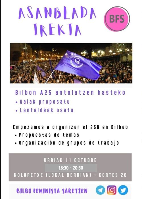 A25 PRESTATZEKO ASANBLADA IREKIA