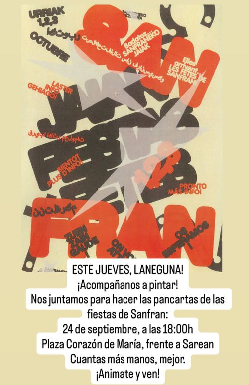 SAN FRANEKO JAIAK LAN EGUNA