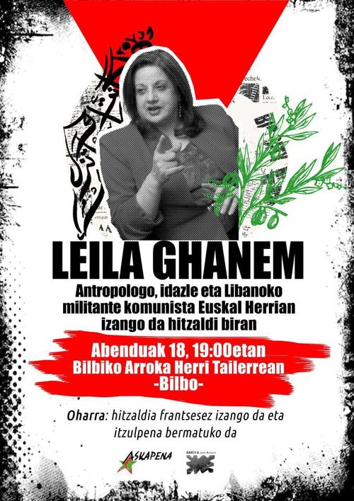 LEILA GHANEN HITZALDIA 