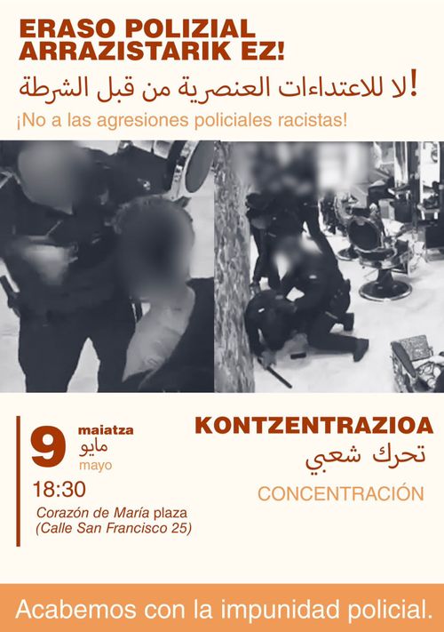 ERASO POLIZIAL ARRAZISTARIK EZ