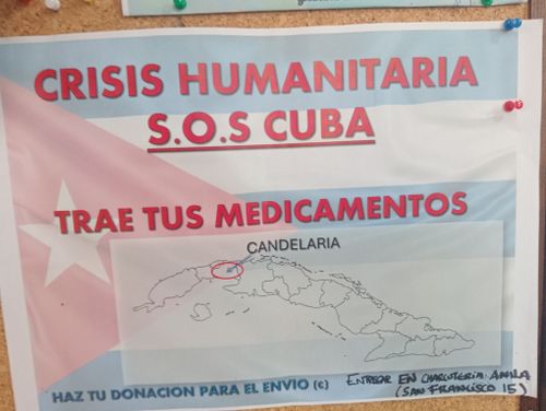 CRISIS HUMANITARIA EN CUBA RECOGIDA DE ALIMENTOS 