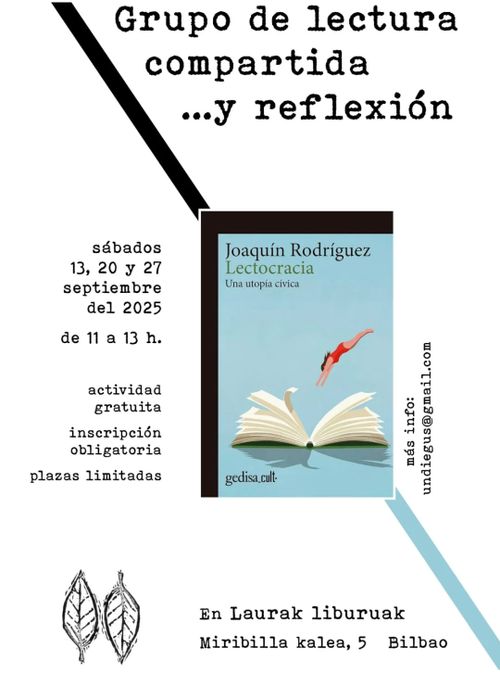 GRUPO DE LECTURA COMPARTIDA ...Y REFLEXIÓN