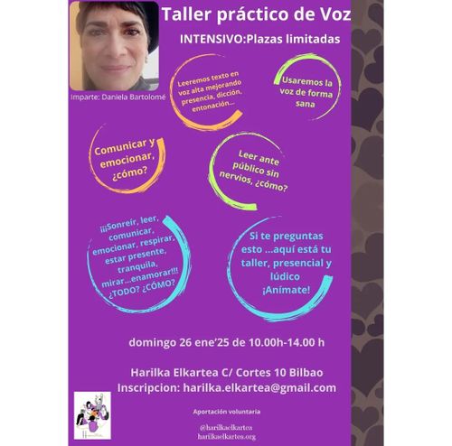 TALLER PRÁCTICO DE VOZ