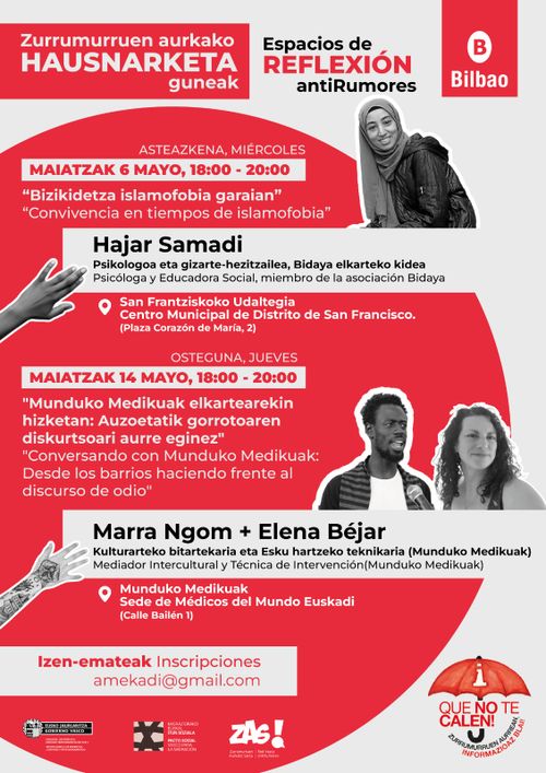 ZURRUMURRUEN AURKAKO HAUSNARKETA GUNEA