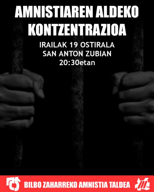 AMNISTIAREN ALDEKO KONTZENTRAZIOA 