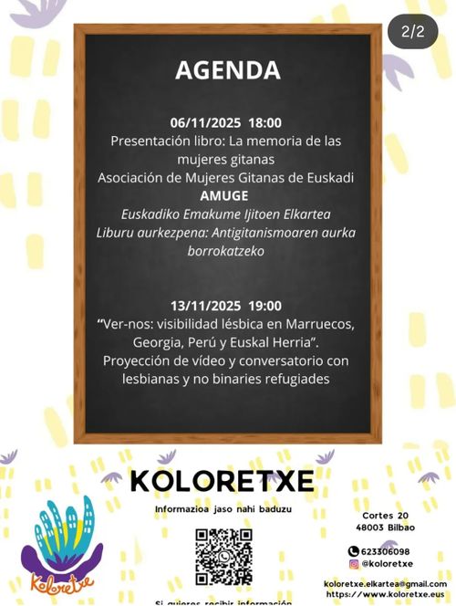 VER-NOS VISIBILIDAD LESBICA EN MARRUECOS, GEORGIA, PERU Y EUSKAL HERRIA 