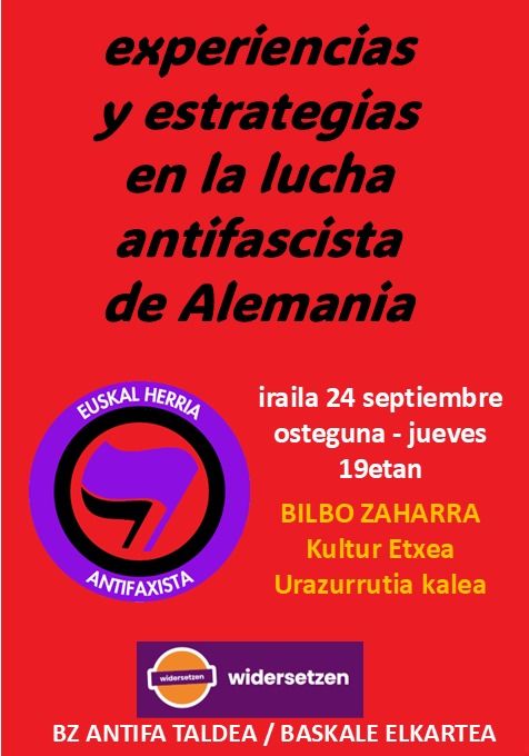 EXPERIENCIAS Y ESTRATEGIAS EN LA LUCHA ANTIFASCISTA EN ALEMANIA 