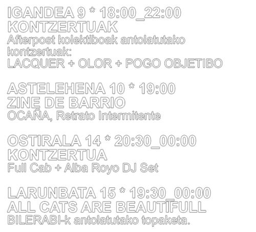 FULL CAB + ALBA ROYO DJ SET