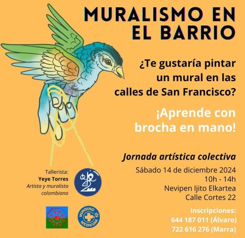 MURALISMO EN EL BARRIO 