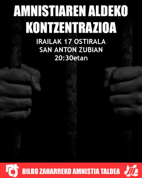 AMNISTIAREN ALDEKO KONTZENTRAZIOA 