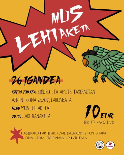MUS LEHIAKETA 