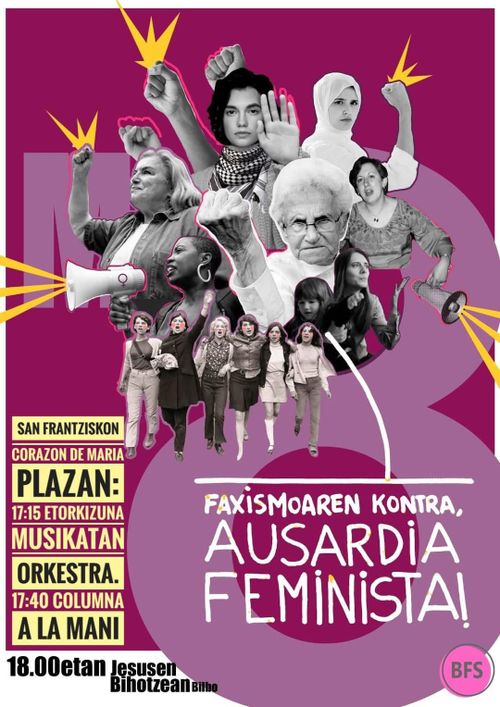FAXISMORI KONTRA, AUSARDIA FEMINISTA
