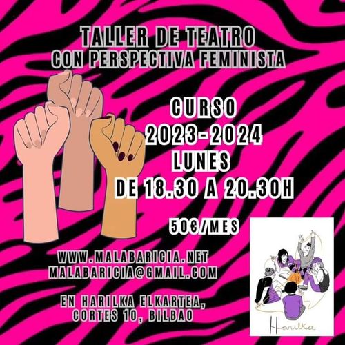 TALLER DE TEATRO CON RESPECTIVA FEMINISTA
