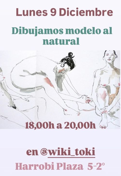 DIBUJAMOS AL MODELO NATURAL 