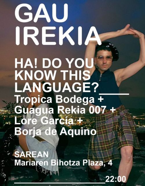 GAU IREKIA: AH! DO YOU KNOW THIS LANGUAGE?