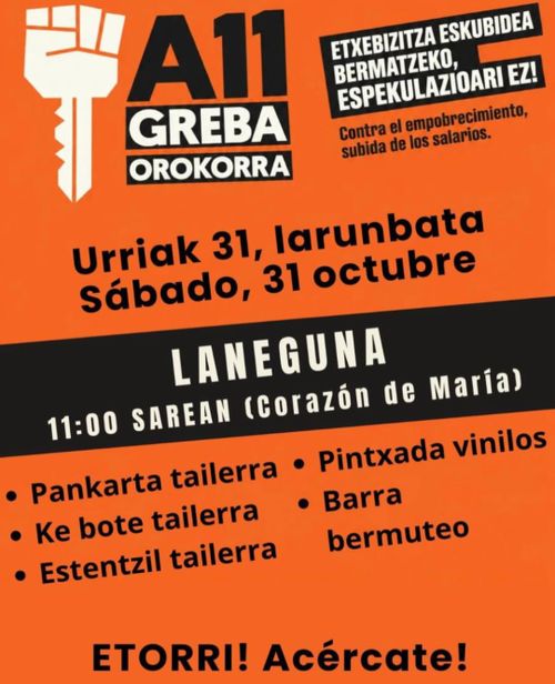 LAN EGUNA A11 GREBA OROKORRA 