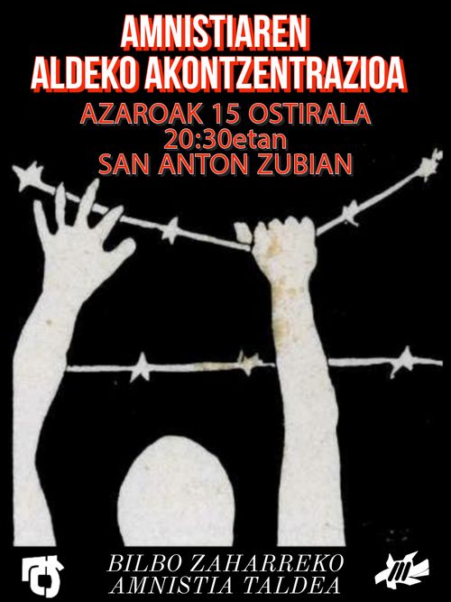 AMNISTIAREN ALDEKO KONTZENTRAZIOA 