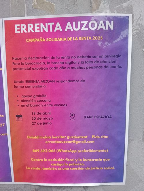 ERRENTA AUZOAN 