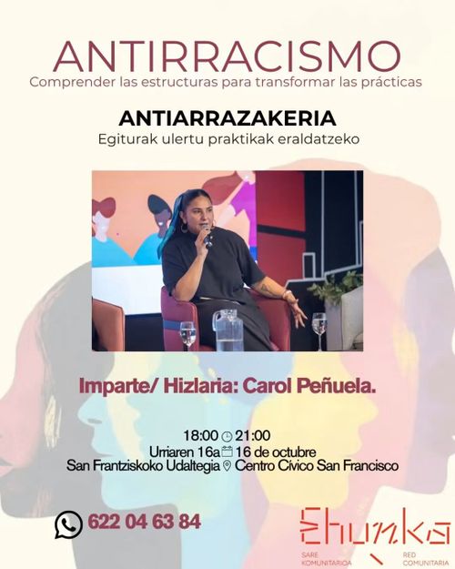 ANTIARRAZAKERIA EGITURAK ULERTU PRAKTIKA ERALDATZEKO