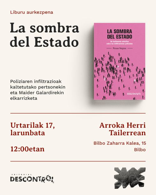 "La sombra del Estado" - Liburu aurkezpena