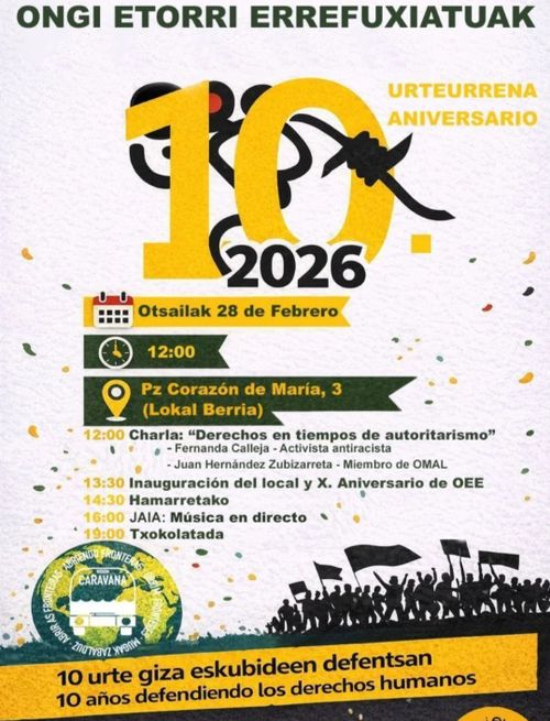 ONGI ETORRI ERREFUXIATUA 