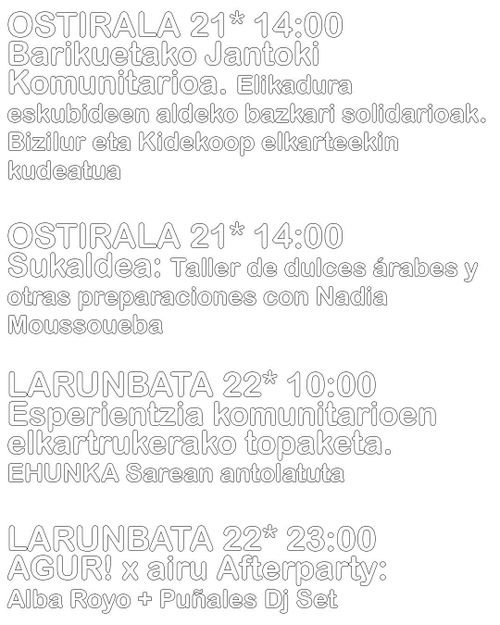 ESPERIENTZIA KOMUNITARIOEN ELKARTRUKERAKO TOPAKETA