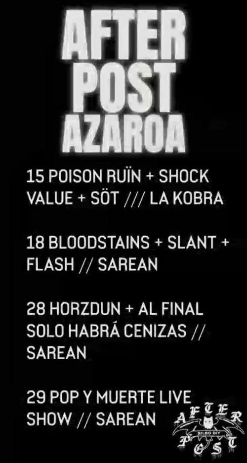 HORZDUN + AL FINAL SOLO HABRA CENIZAS