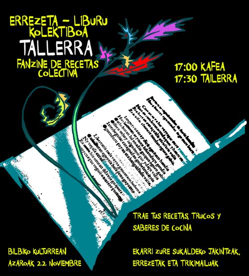 ERREZETA-LIBURU KOLEKTIBOA TAILERRA