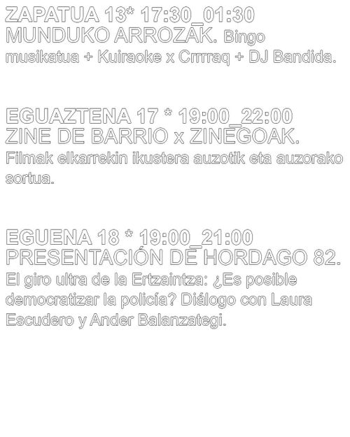 PRESENTACIÓN DE HORDAGO 82
