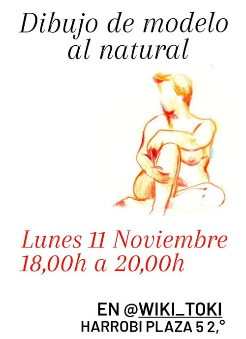 DIBUJO DE MODELO AL NATURAL 