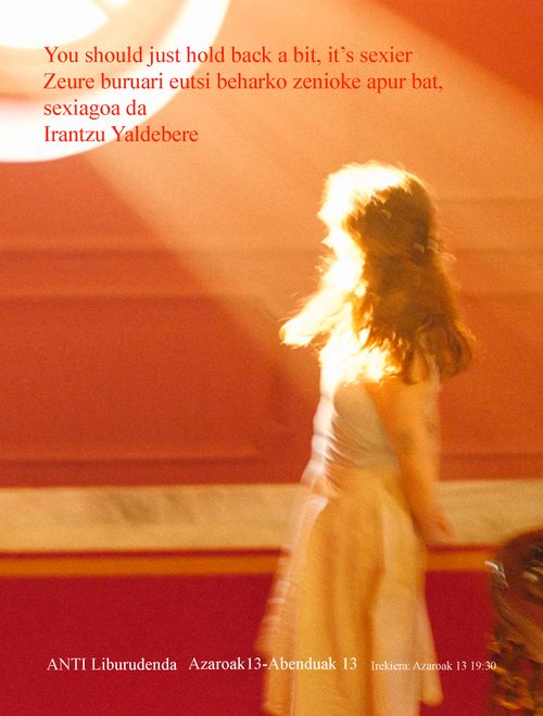 Irantzu Yaldebere erakusketaren inaugurazioa 